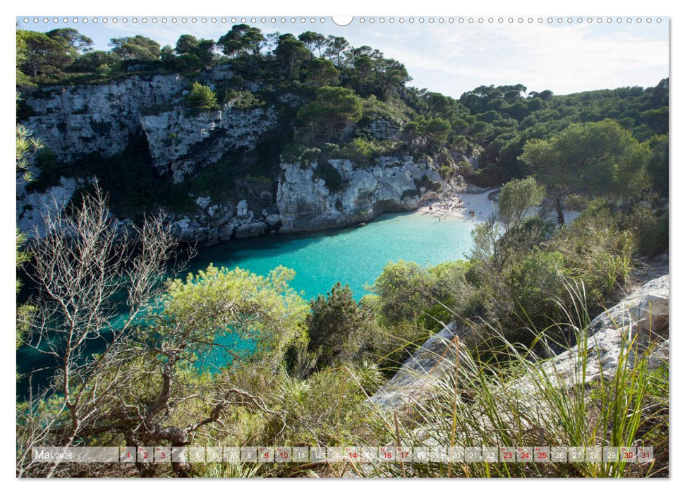 Menorca - Perle im MIttelmeer (CALVENDO Premium Wandkalender 2026)