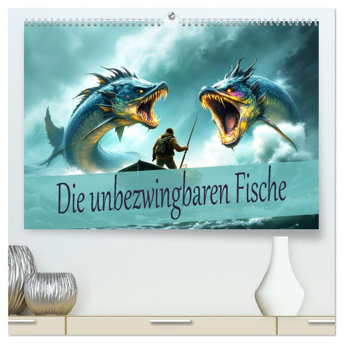 Die unbezwingbaren Fische (CALVENDO Premium Wandkalender 2026)