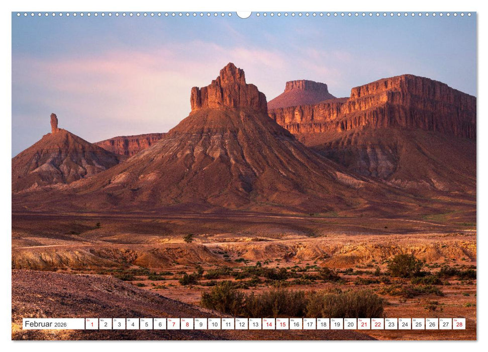 Marokko, ein lebendiges Mosaik voller Farben. (CALVENDO Premium Wandkalender 2026)