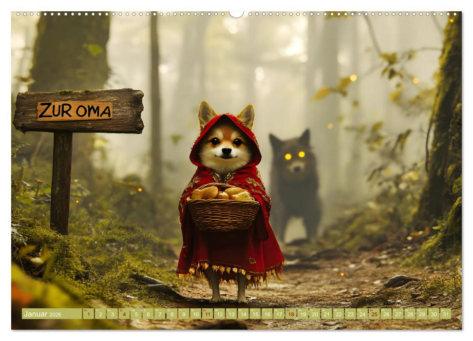 Pfoten Magie (CALVENDO Wandkalender 2026)