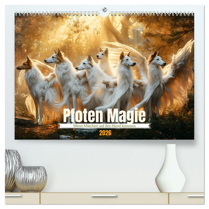 Pfoten Magie (CALVENDO Premium Wandkalender 2026)