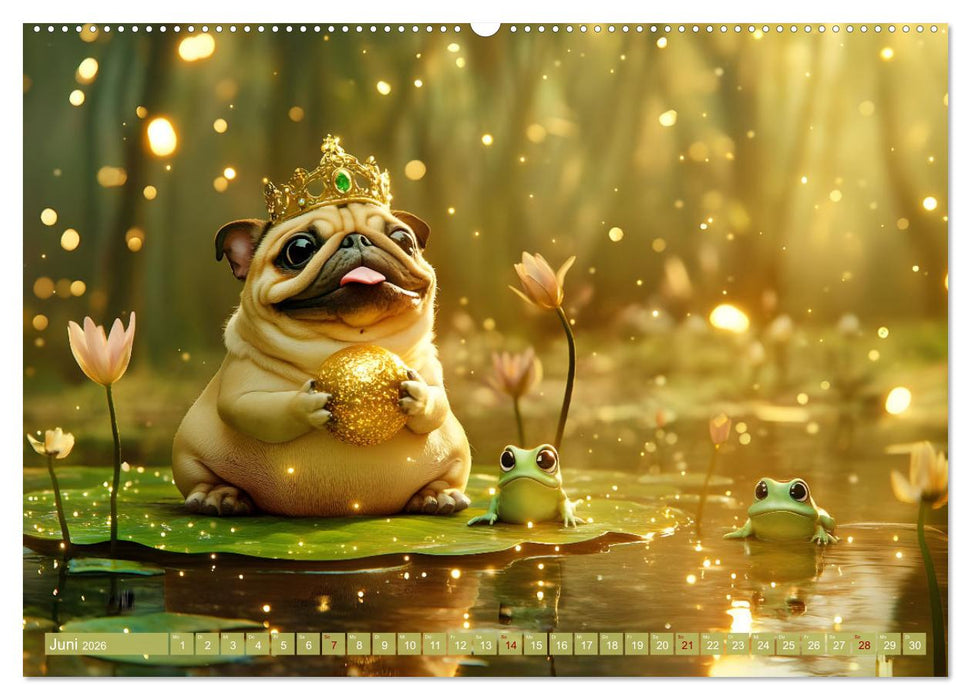 Pfoten Magie (CALVENDO Premium Wandkalender 2026)