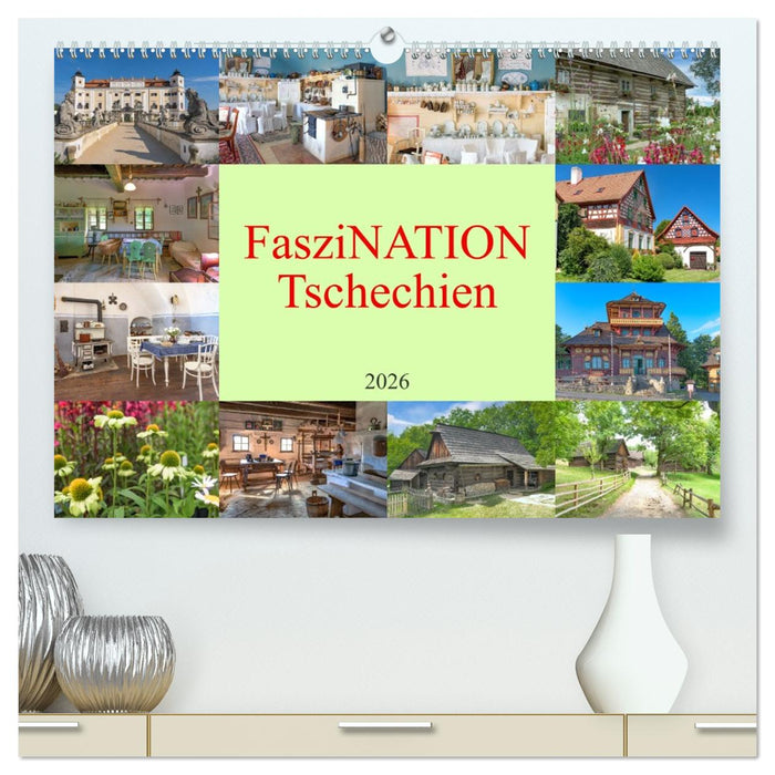 Faszination Tschechien (CALVENDO Premium Wandkalender 2026)