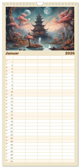 Epische Aussichten (CALVENDO Familienplaner 2026)