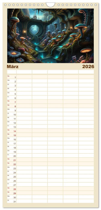 Epische Aussichten (CALVENDO Familienplaner 2026)