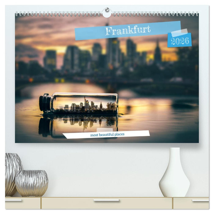 Frankfurt most beautiful places (CALVENDO Premium-Calendar 2026)