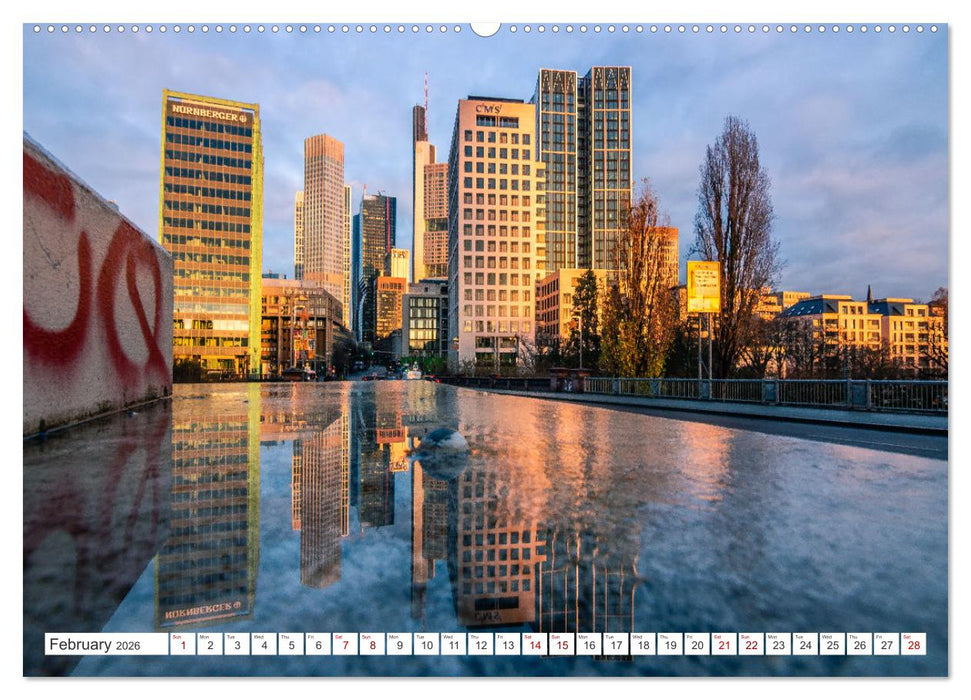 Frankfurt most beautiful places (CALVENDO Premium-Calendar 2026)