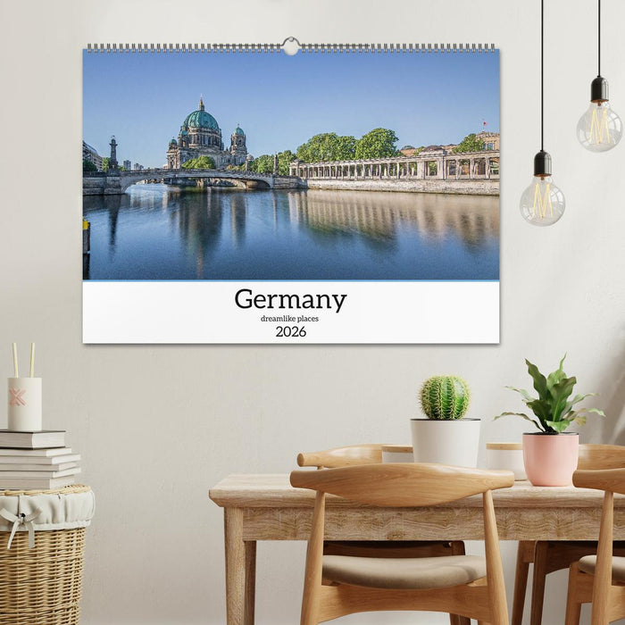 Germany dreamlike places (CALVENDO Monthly Calendar 2026)