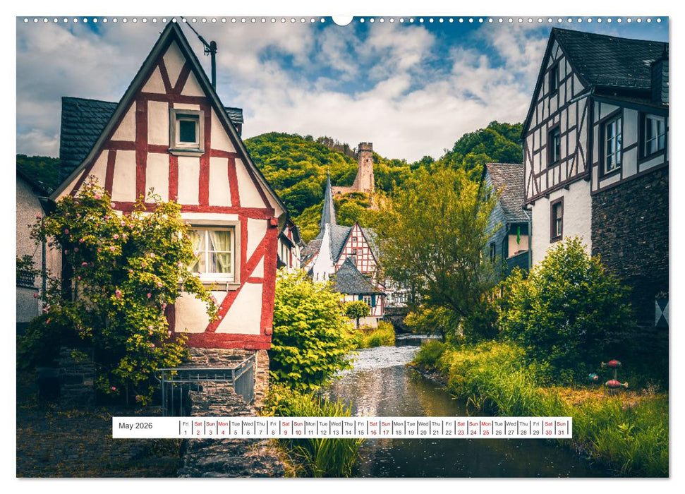 Germany dreamlike places (CALVENDO Monthly Calendar 2026)