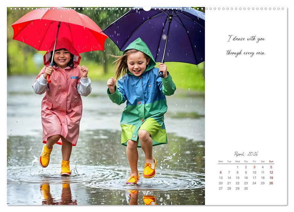Shining brighter together - My heart, my sister, my home (CALVENDO Monthly Calendar 2026)