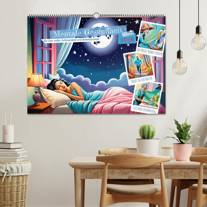 Mentale Gesundheit (CALVENDO Wandkalender 2026)
