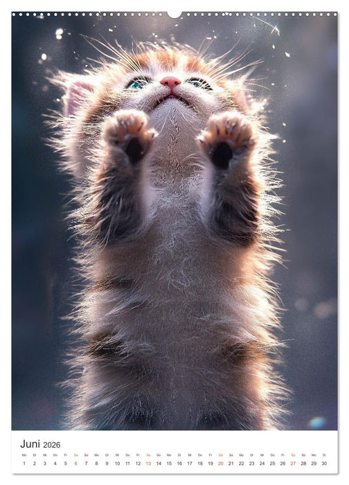 Pfotenpoesie (CALVENDO Premium Wandkalender 2026)