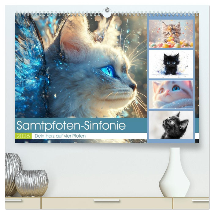 Samtpfoten-Sinfonie (CALVENDO Premium Wandkalender 2026)