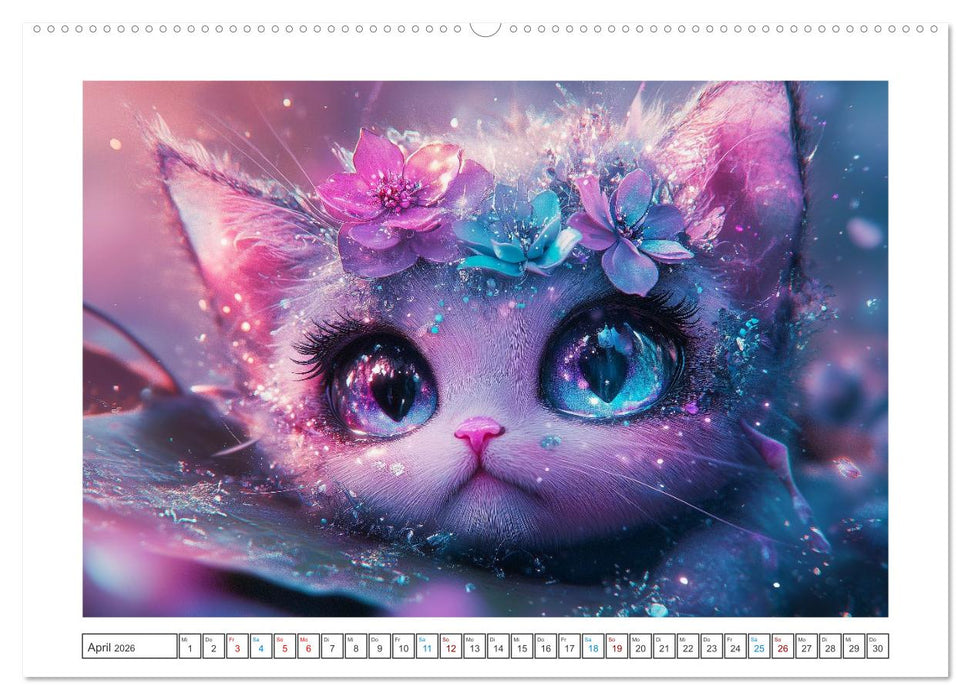 Samtpfoten-Sinfonie (CALVENDO Premium Wandkalender 2026)