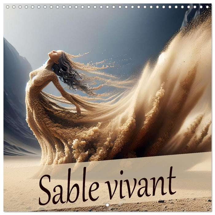 Sable vivant (CALVENDO Calendrier mensuel 2026)