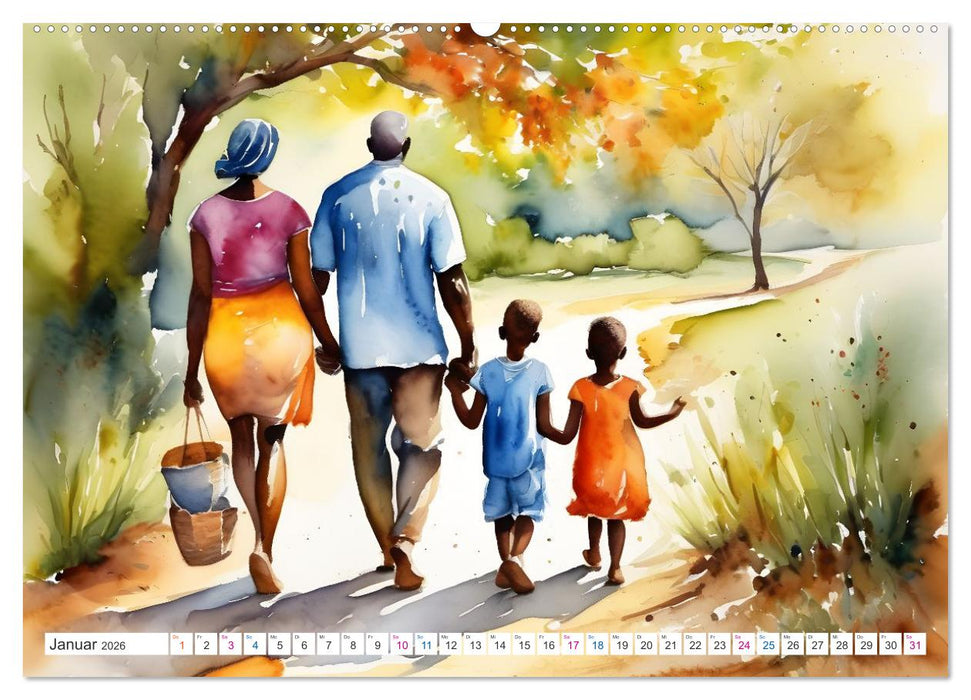 Nähe und Vertrautheit . Vom Wunsch nach Zärtlichkeit (CALVENDO Wandkalender 2026)