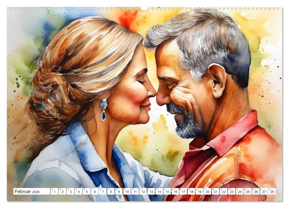 Nähe und Vertrautheit . Vom Wunsch nach Zärtlichkeit (CALVENDO Wandkalender 2026)