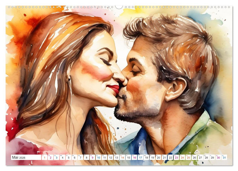 Nähe und Vertrautheit . Vom Wunsch nach Zärtlichkeit (CALVENDO Wandkalender 2026)
