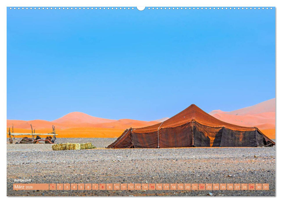 Marokko – Symphonie aus Licht und Farben (CALVENDO Premium Wandkalender 2026)