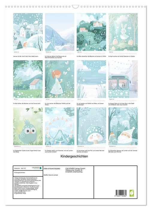 Kindergeschichten (CALVENDO Wandkalender 2026)