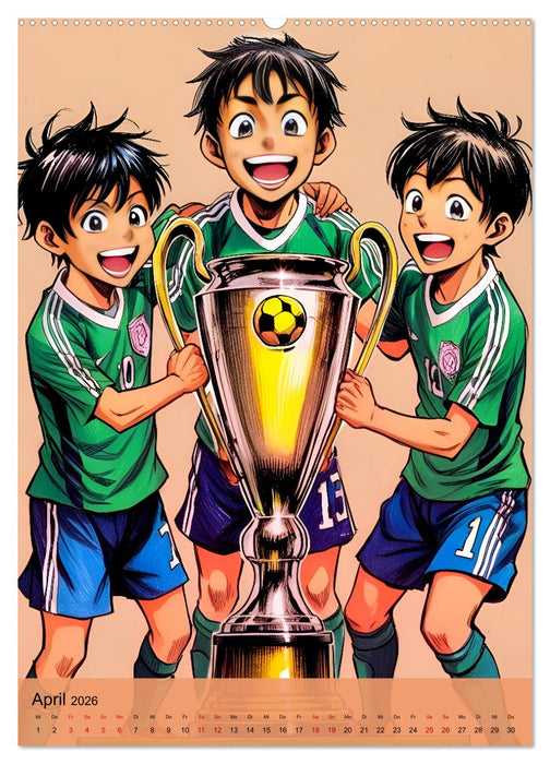 Heldenhafte Jungs - Ein Jahr voller Abenteuer und Freundschaft (CALVENDO Premium Wandkalender 2026)