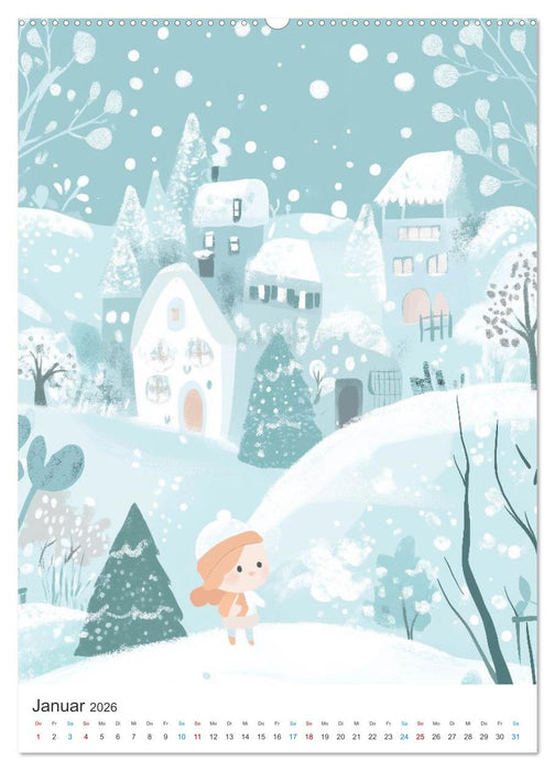 Kindergeschichten (CALVENDO Premium Wandkalender 2026)