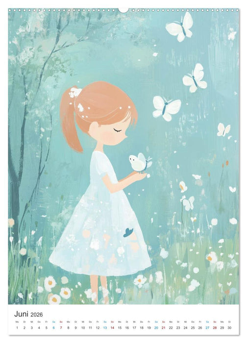 Kindergeschichten (CALVENDO Premium Wandkalender 2026)