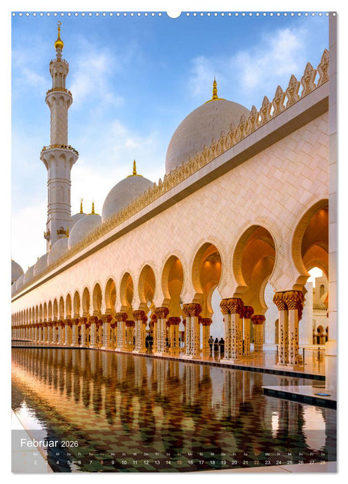Vereinigte Arabische Emirate - Städte Highlights (CALVENDO Wandkalender 2026)
