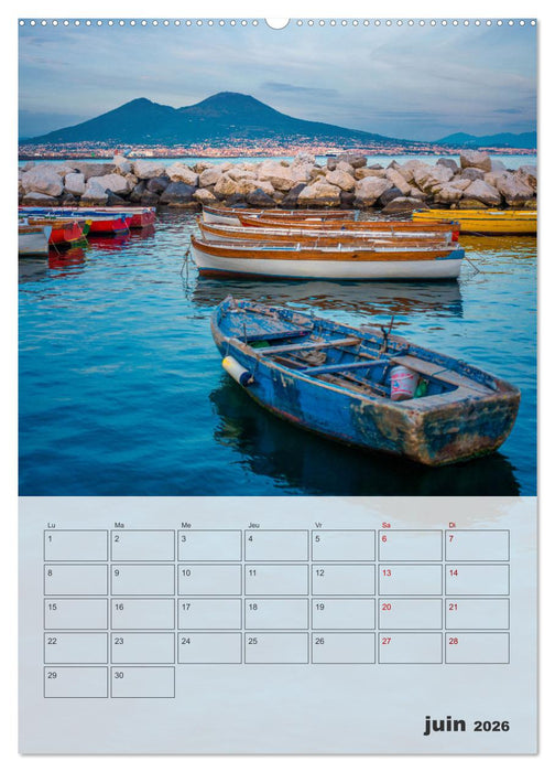 Italie - Des Dolomites à la côte amalfitaine (CALVENDO Calendrier supérieur 2026)