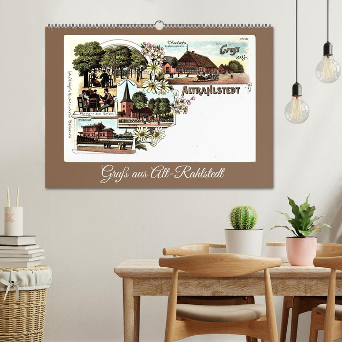 Gruß aus Alt-Rahlstedt (CALVENDO Wandkalender 2026)