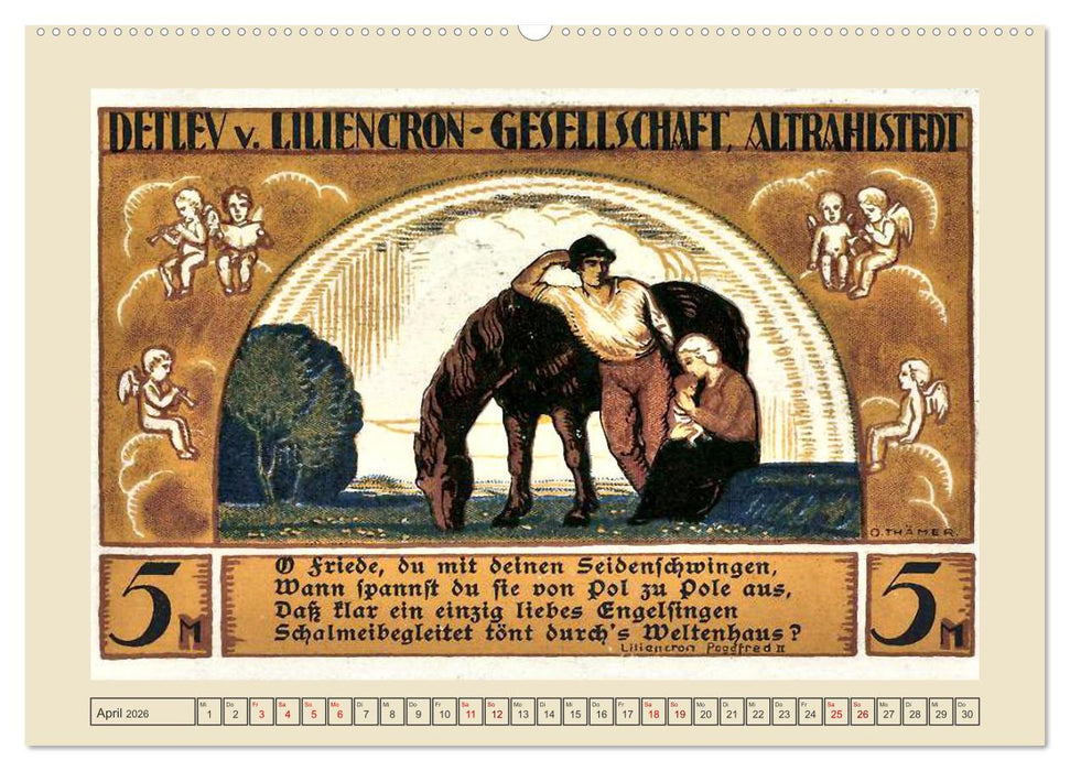 Gruß aus Alt-Rahlstedt (CALVENDO Wandkalender 2026)