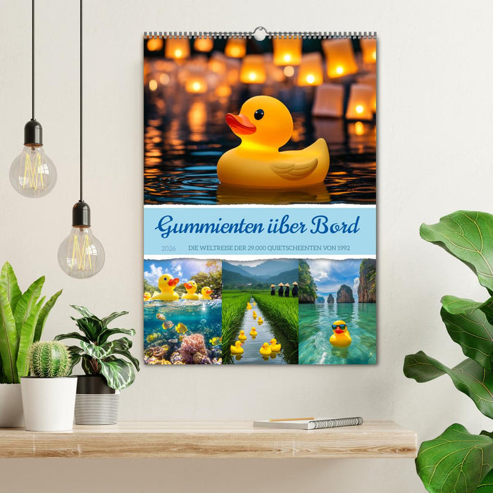 Gummienten über Bord (CALVENDO Wandkalender 2026)