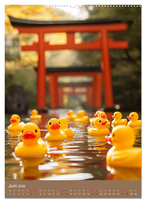 Gummienten über Bord (CALVENDO Wandkalender 2026)