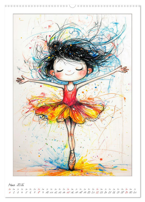 Kleine Chaoten (CALVENDO Wandkalender 2026)