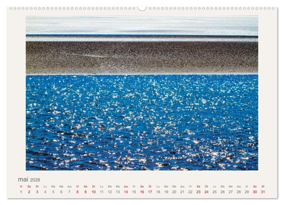 La mer sous le ciel (CALVENDO Calendrier supérieur 2026)