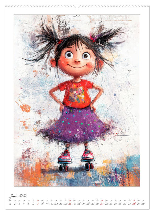 Kleine Chaoten (CALVENDO Premium Wandkalender 2026)