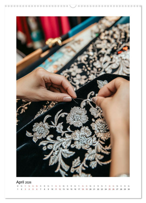 Ich sticke, also bin ich (CALVENDO Wandkalender 2026)