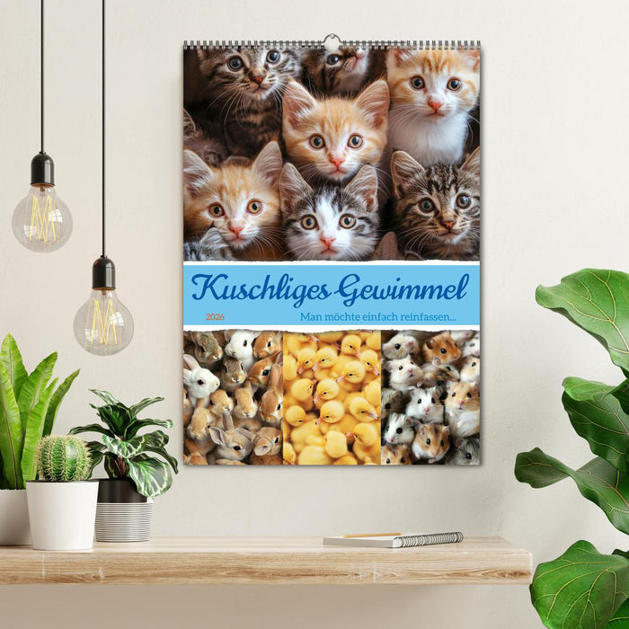 Kuschliges Gewimmel (CALVENDO Wandkalender 2026)