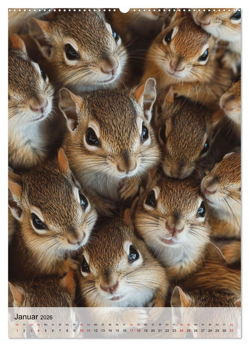 Kuschliges Gewimmel (CALVENDO Wandkalender 2026)