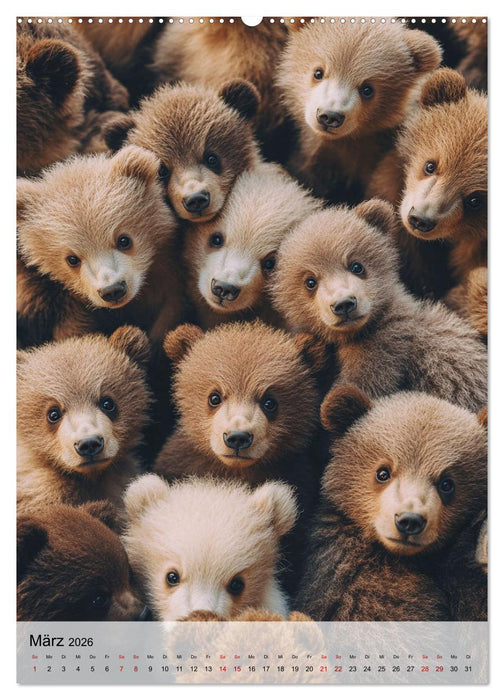 Kuschliges Gewimmel (CALVENDO Wandkalender 2026)