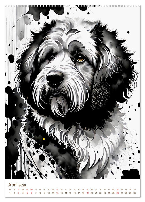 Der Labradoodle (CALVENDO Premium Wandkalender 2026)