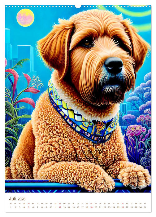 Der Labradoodle (CALVENDO Premium Wandkalender 2026)