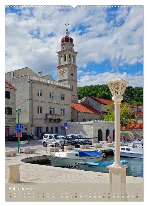 Streifzüge durch Dalmatien (CALVENDO Wandkalender 2026)