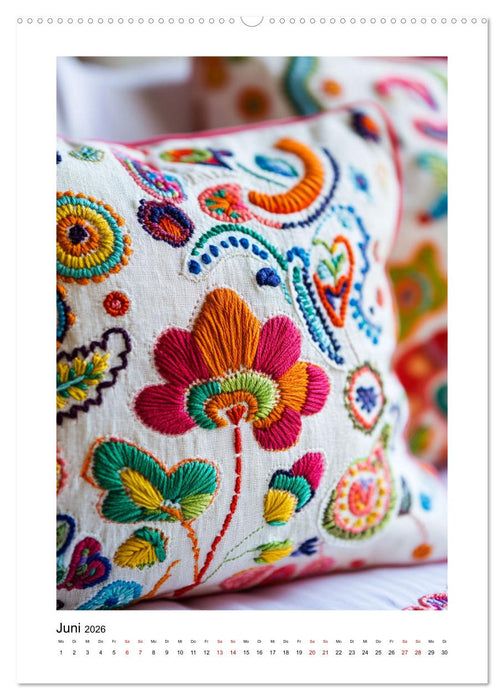 Ich sticke, also bin ich (CALVENDO Premium Wandkalender 2026)