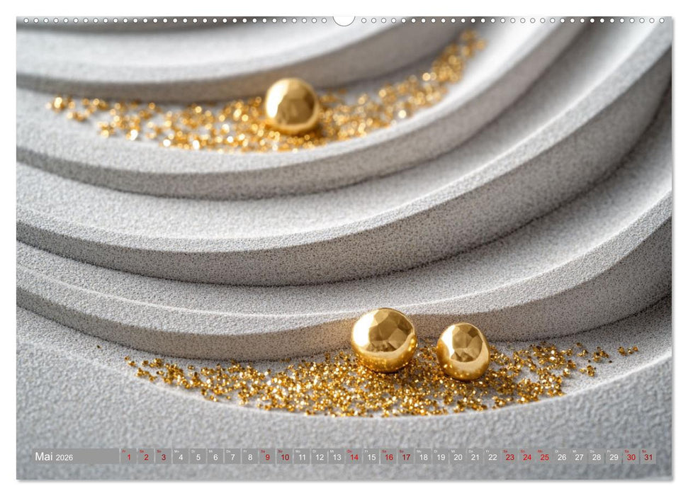 Farbenfrohe Wege zur Stille des Zen (CALVENDO Premium Wandkalender 2026)