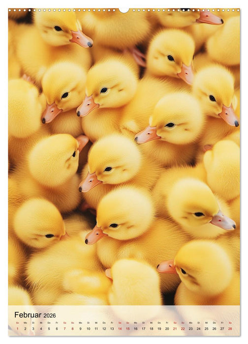 Kuschliges Gewimmel (CALVENDO Premium Wandkalender 2026)