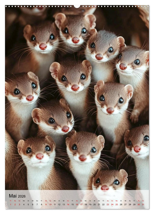 Kuschliges Gewimmel (CALVENDO Premium Wandkalender 2026)