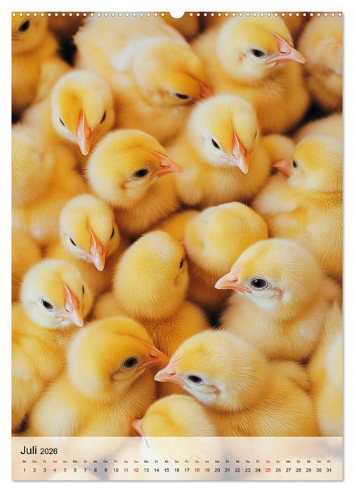 Kuschliges Gewimmel (CALVENDO Premium Wandkalender 2026)