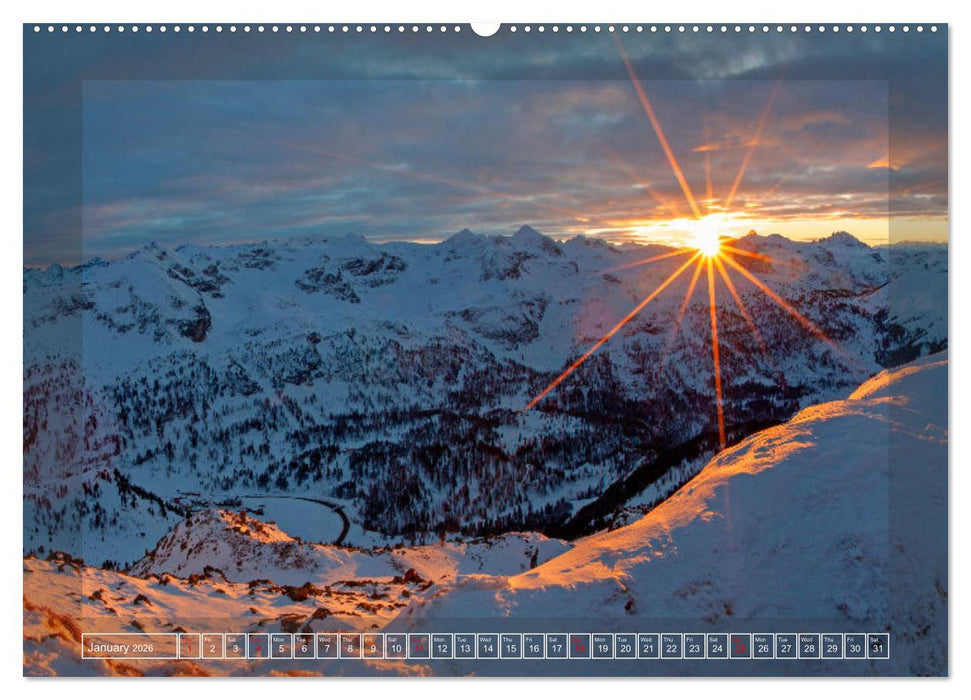 When the sun rises and sets (CALVENDO Monthly Calendar 2026)