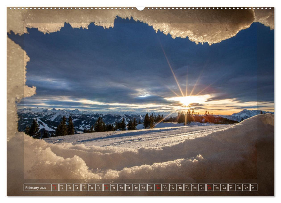 When the sun rises and sets (CALVENDO Premium-Calendar 2026)